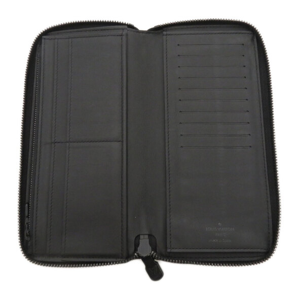 Louis Vuitton Zippy Wallet Vertical Long Monogram Shadow Black - Picture 4 of 8